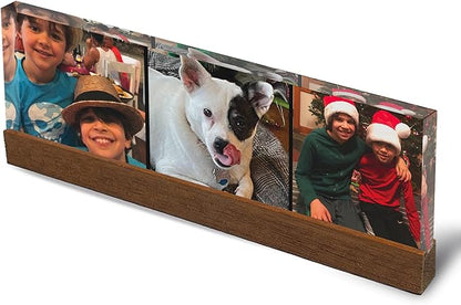 Artblox Personalized Office Desk Name Plate Custom Photo Prints On Acrylic Glass - Image 4