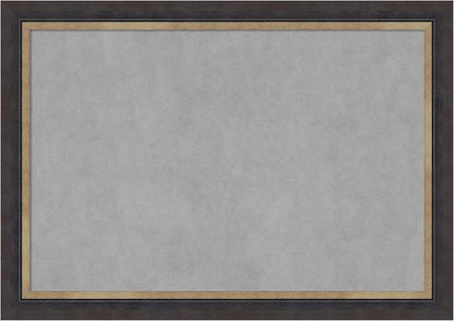 Amanti Art Black Framed Magnetic Board 29x41 Large Vision Board by AmantiArt