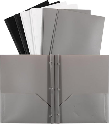JAM PAPER Plastic Color POP Folders - Image 8
