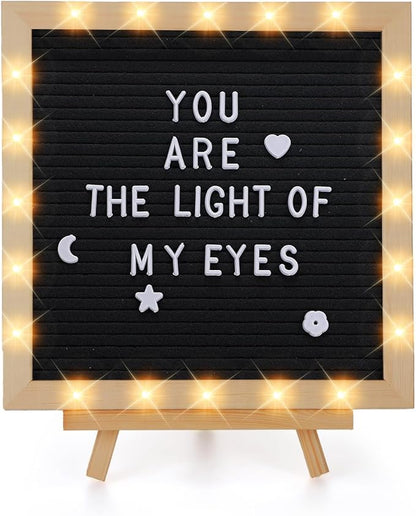 Changeable Felt Letter Board by ANPHSIN