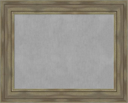 Amanti Art Grey Framed Magnetic Board 24x30 Medium Vision Board by AmantiArt