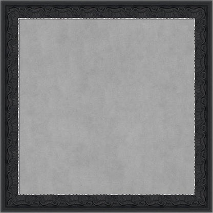Amanti Art Black Framed Magnetic Board 14x14 X-Small Vision Board by AmantiArt