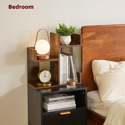 Aibiju Book Display Shelf Small Desk Organizer, Desk Top Storage Organizer - Image 4