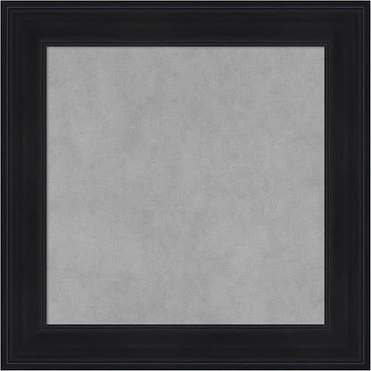 Amanti Art Black Framed Magnetic Board 21x21 Small Vision Board by AmantiArt