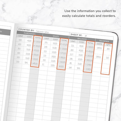 Clever Fox Inventory & Sales Log Book - Image 4