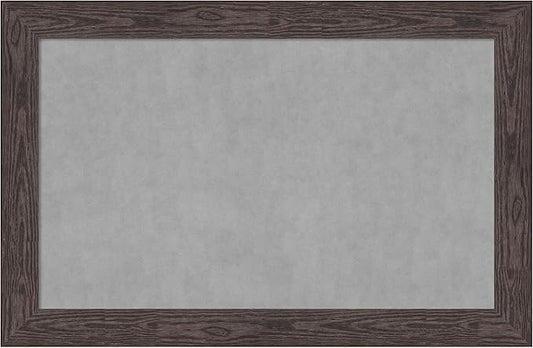 Amanti Art Black Framed Magnetic Board 30x46 Large Vision Board by AmantiArt
