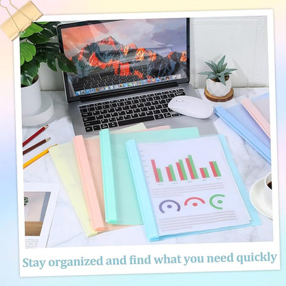 6 PCS Pastel Plastic Report Covers - Image 4