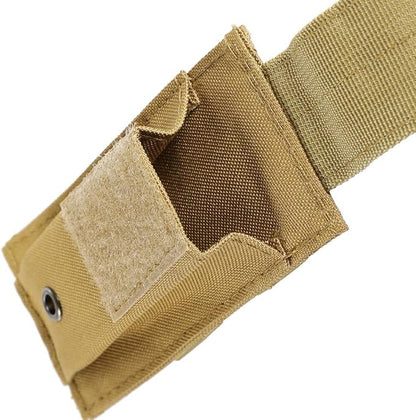 Tactical Single/Double Pistol Mag Pouch Outdoor Molle Open-Top Magazine Pouch - Image 5