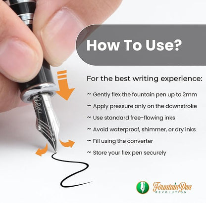 FPR Himalaya V2-Chrome Ultra Flex Nib Pen - Image 7