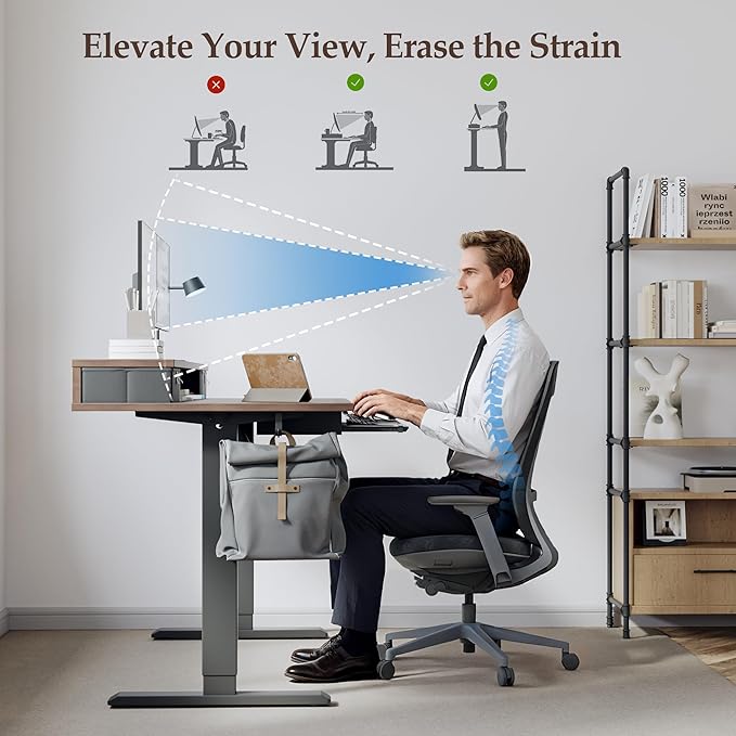 Klicelor 63 Inch Electric Standing Desk - Image 7