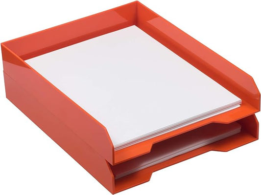 JAM PAPER Stackable Paper Trays by JAMPaper