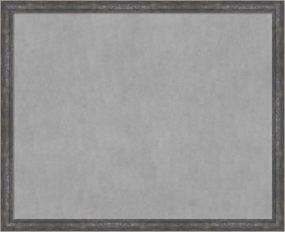 Amanti Art Grey Framed Magnetic Board 35x43 X-Large Vision Board by AmantiArt