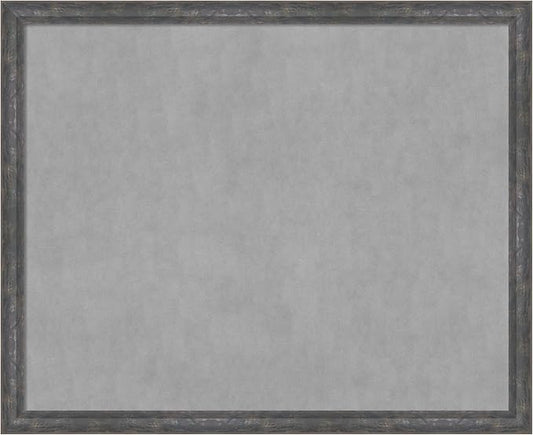 Amanti Art Grey Framed Magnetic Board 35x43 X-Large Vision Board by AmantiArt
