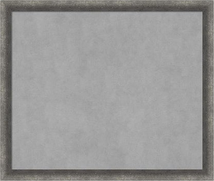 Amanti Art Grey Framed Magnetic Board 22x26 Medium Vision Board by AmantiArt