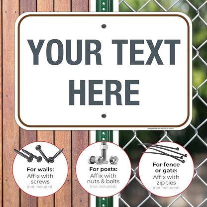 Custom Sign, Personalized Metal Signs, Customize - Image 4
