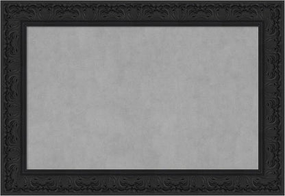 Amanti Art Black Framed Magnetic Board 27x39 Large Vision Board by AmantiArt