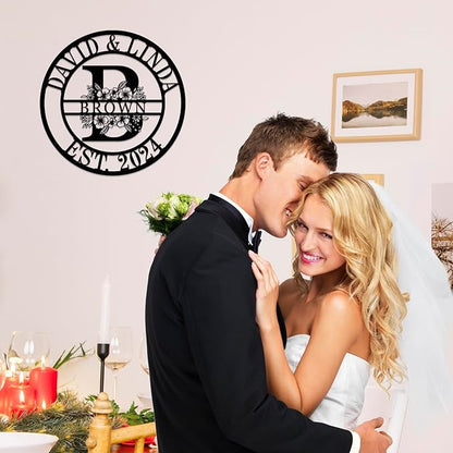 Personalized Christmas Gifts 2025 Best Housewarming Gifts Custom Metal Wedding - Image 5