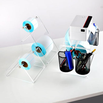 Sticker Roll Holder for Rolls and Fanfold Labels, Label Holder for Thermal - Image 3