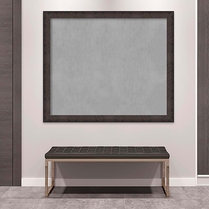 Amanti Art Black Framed Magnetic Board 45x53 Oversize Vision Board - Image 5