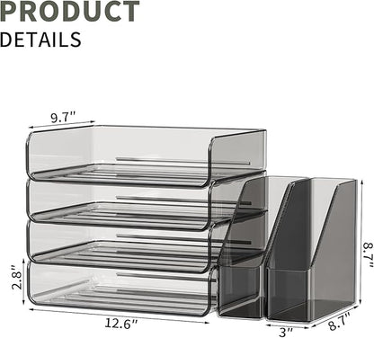 FANXIYQ Acrylic Paper Organizer - Image 3