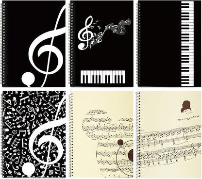 MAXCURY Blank Sheet Music Composition Manuscript Staff Paper Art Music Notebook - Image 5