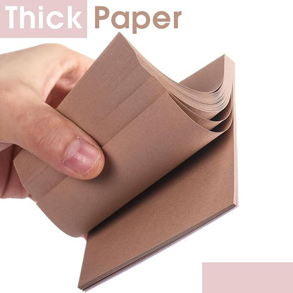 Thenshop 12 Pads Boho Sticky Notes 3''x3'', Self Stick Notes Pads Boho Office - Image 3