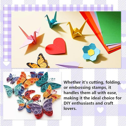15 Sheets Purple Cardstock 12"x12", 250gsm/90lb Heavyweight Cover Cardstock - Image 6