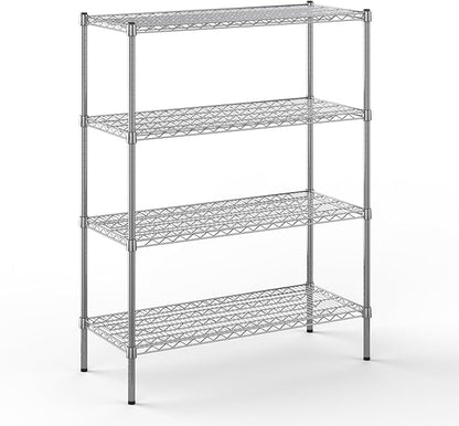 Regal Altair 18" Deep x 42" Wide x 54" Height Wire Shelving Kit | 4-Tier | NSF by Regal+Altair