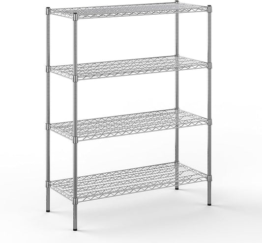 Regal Altair 18" Deep x 42" Wide x 54" Height Wire Shelving Kit | 4-Tier | NSF by Regal+Altair