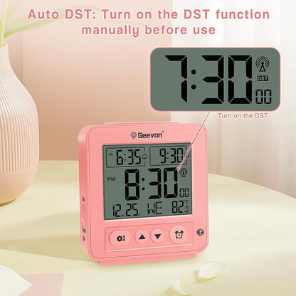 Geevon Small Digital Atomic Alarm Clock - Image 4