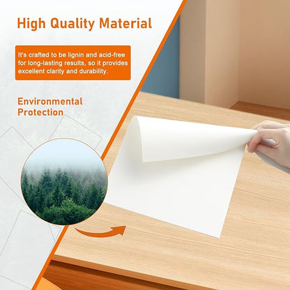 Guakicae 60 Sheets White Cardstock 4 x 6 Craft Paper, 300gsm/110lb Heavyweight - Image 4