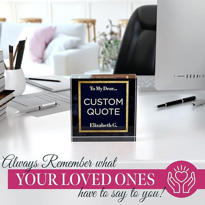 Custom Acrylic Sign Personalized, Custom Desk Name Plate, 18 Styles, - Image 5
