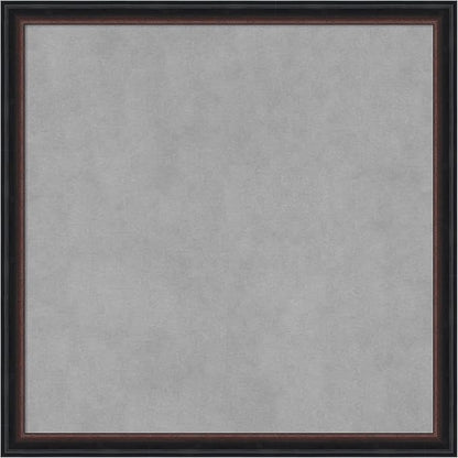 Amanti Art Black Framed Magnetic Board 22x22 Medium Vision Board by AmantiArt