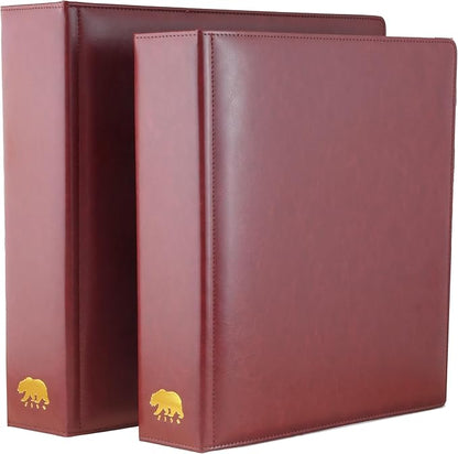Ursae Minoris Estate Library Deluxe 4 Q-Ring Large Format Binder - Image 4