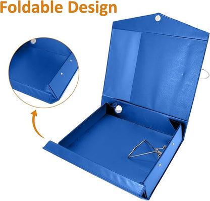 HUA JIE A4 Storage File Boxes Plastic Archives Cases - Image 7