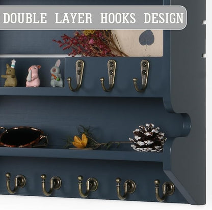 Mutsault Key Holder for Wall, Mail Organizer Wall Mounted - Image 4