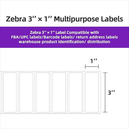 AveneMark 12 Rolls 3" x 1" Direct Thermal Labels - Image 3