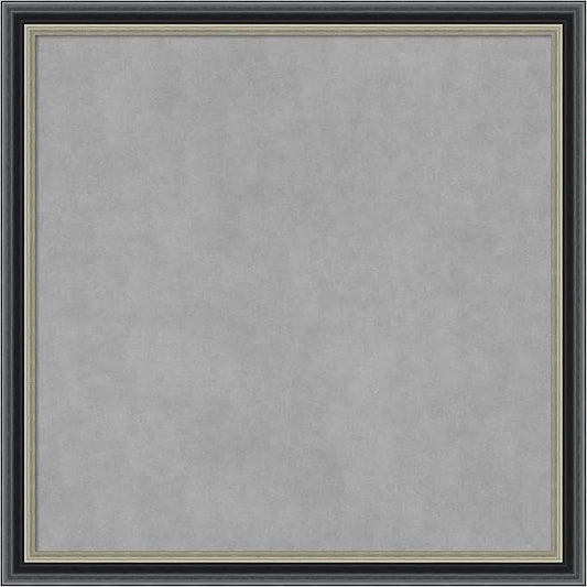 Amanti Art Black Framed Magnetic Board 27x27 Medium Vision Board by AmantiArt