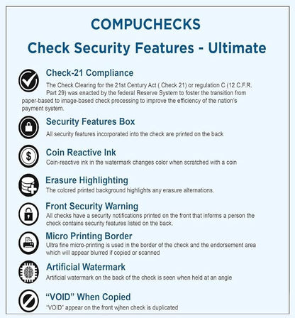 Compuchecks Top Blank Check Paper - Image 5