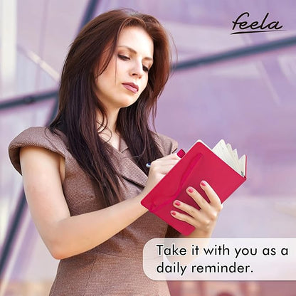 feela 5 Pack Notebooks Journals Bulk, Hardcover Notebook Classic Ruled Lined - Image 6
