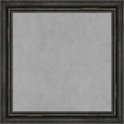 Amanti Art Black Framed Magnetic Board 19x19 Small Vision Board by AmantiArt