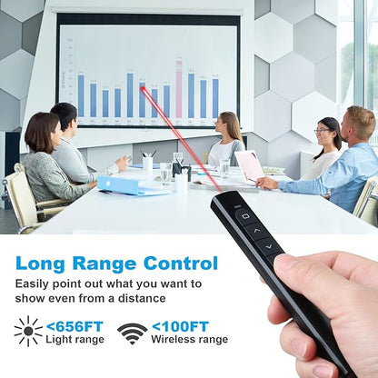 Wireless Presenter Remote, Presentation Clicker - Image 3