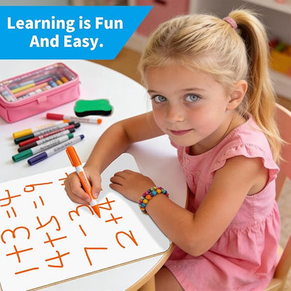 OSIMIG 26 Pack Small White Board Dry Erase, Mini Dry Erase Board 9" x12” - Image 6