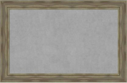 Amanti Art Grey Framed Magnetic Board 30x46 Large Vision Board by AmantiArt
