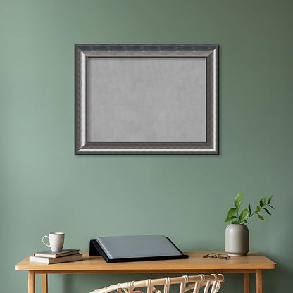 Amanti Art Silver Framed Magnetic Board 26x34 Medium Vision Board - Image 5