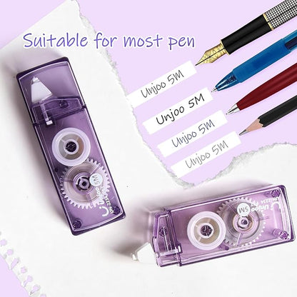 Unjoo White Correction Tape, For school, Office Workers - Image 4