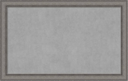 Amanti Art Grey Framed Magnetic Board 28x44 Large Vision Board by AmantiArt