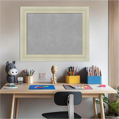 Amanti Art Silver Framed Magnetic Board 23x29 Medium Vision Board - Image 6