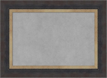 Amanti Art Black Framed Magnetic Board 17x23 Small Vision Board by AmantiArt