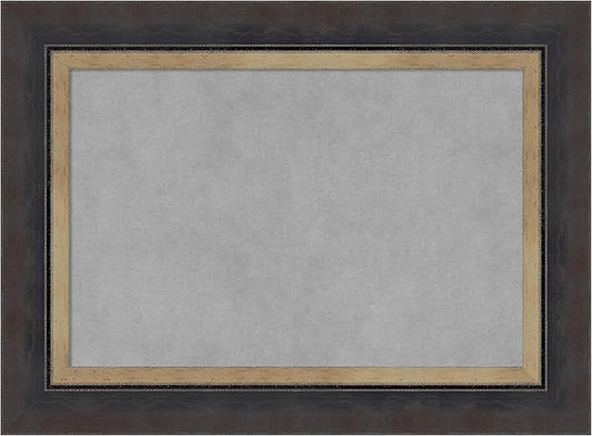 Amanti Art Black Framed Magnetic Board 17x23 Small Vision Board by AmantiArt